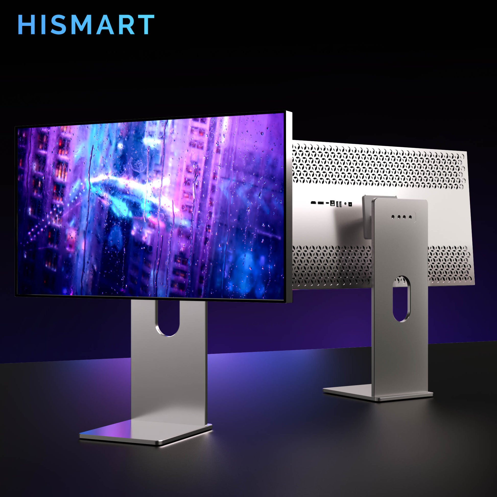 HISMART H03  27 Inch 4K 3840(RGB)×2160UHD 450 cd/m²  Monitor mirror screen