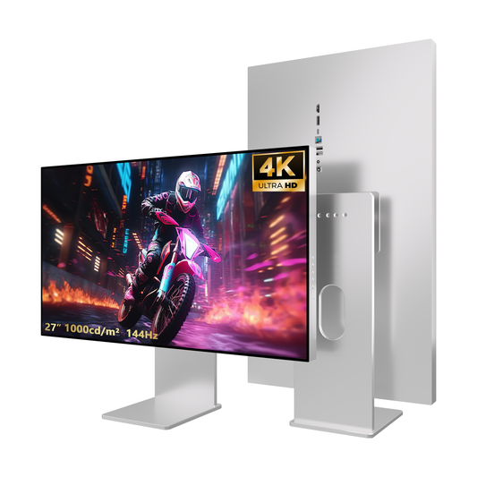 HISMART 27 Inch 4K 3840(RGB)×2160UHD 1000 cd/m²  Monitor mirror screen