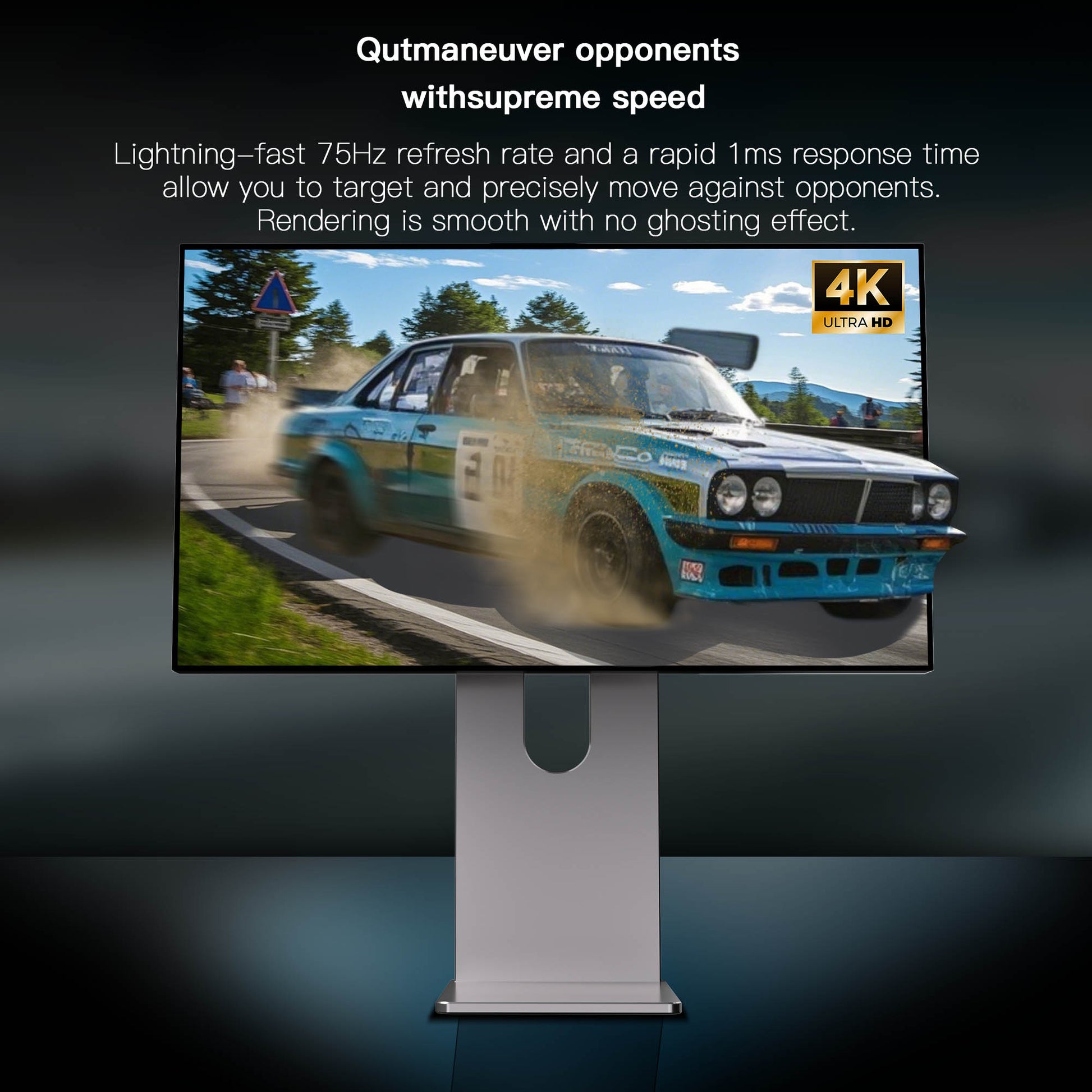 HISMART H03  27 Inch 4K 3840(RGB)×2160UHD 450 cd/m²  Monitor mirror screen