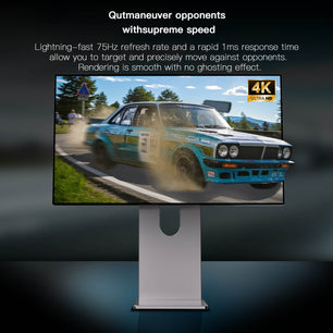 HISMART H03  27 Inch 4K 3840(RGB)×2160UHD 450 cd/m²  Monitor mirror screen